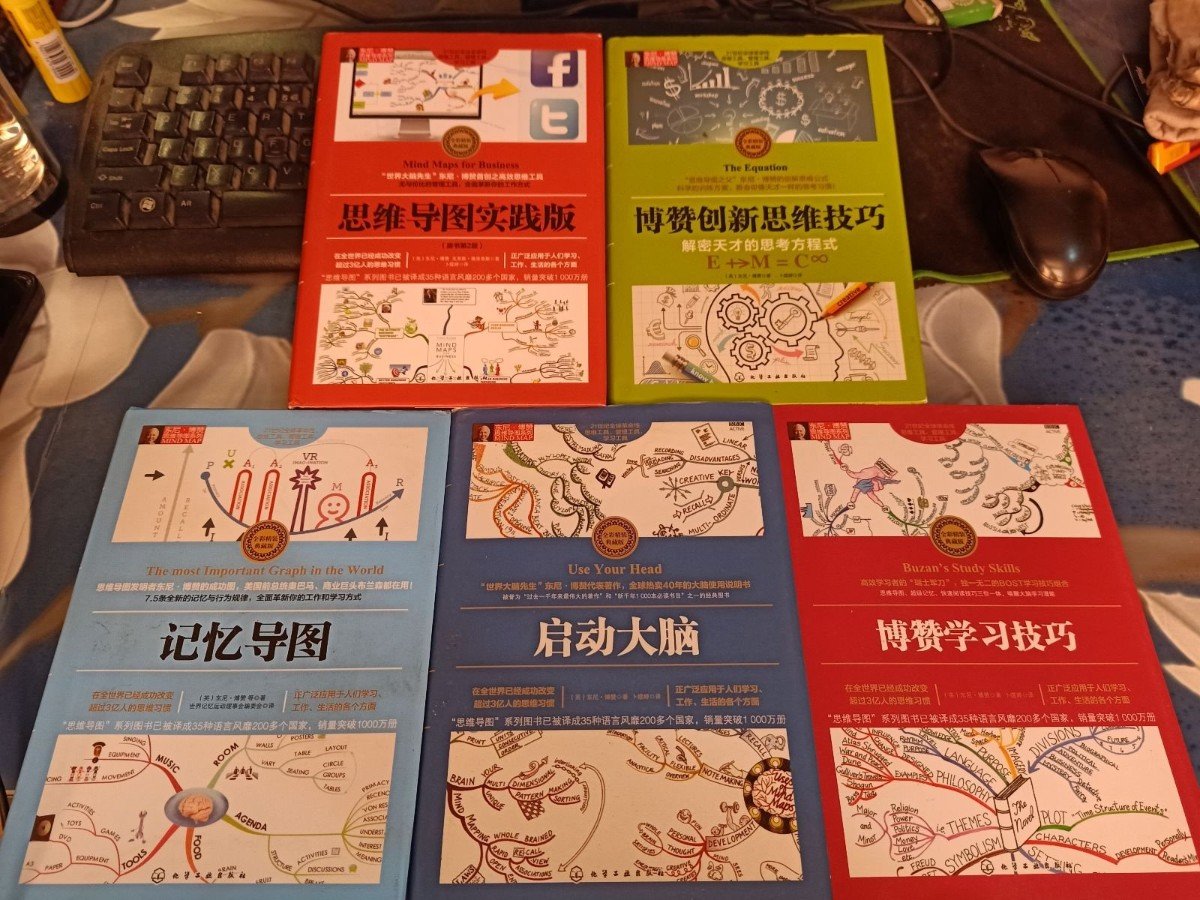 [二手9成新]东尼·博赞思维导图系列:博赞学习技巧 记忆导图 思维导图
