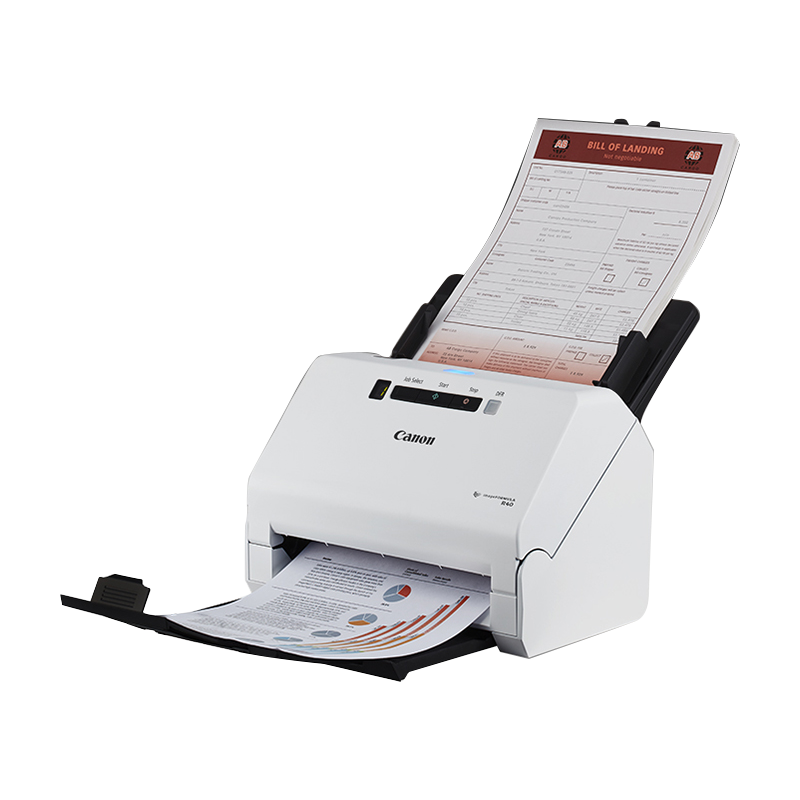 ���ܣ�Canon��R40 ��ɫ�ĵ���ֽʽ�Զ�����˫�����ɨ���� ����ɨ�� �ĵ���ͬ��Ʊɨ���� 2545.81Ԫ