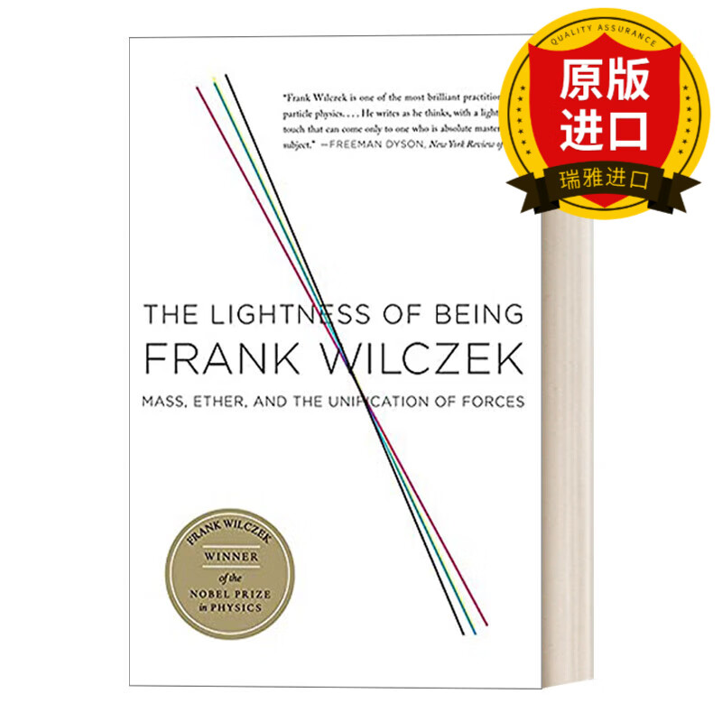 英文原版 the lightness of being 存在之轻 诺贝尔物理学奖得主的