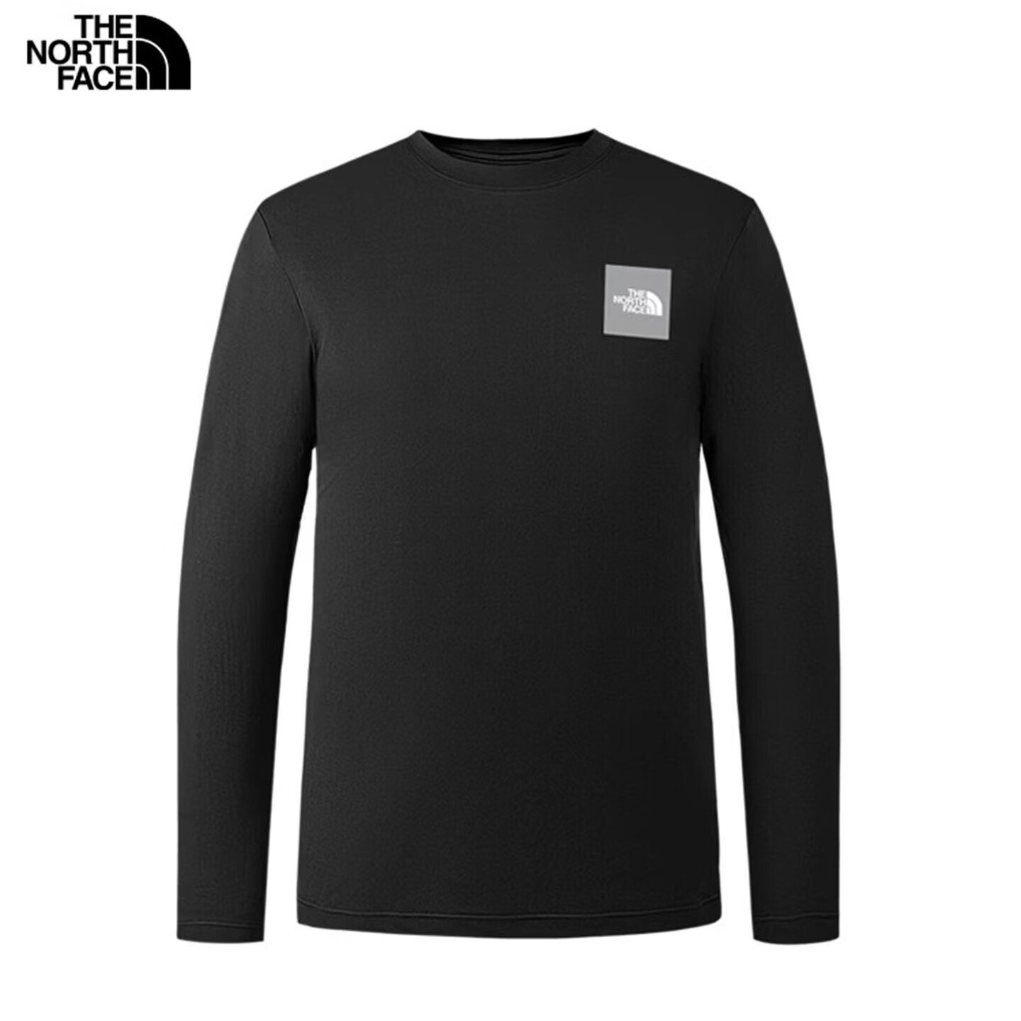 北面（The North Face）圆领长袖男26秋冬新款户外吸湿透气防晒T恤8J8Y JK3 2XL