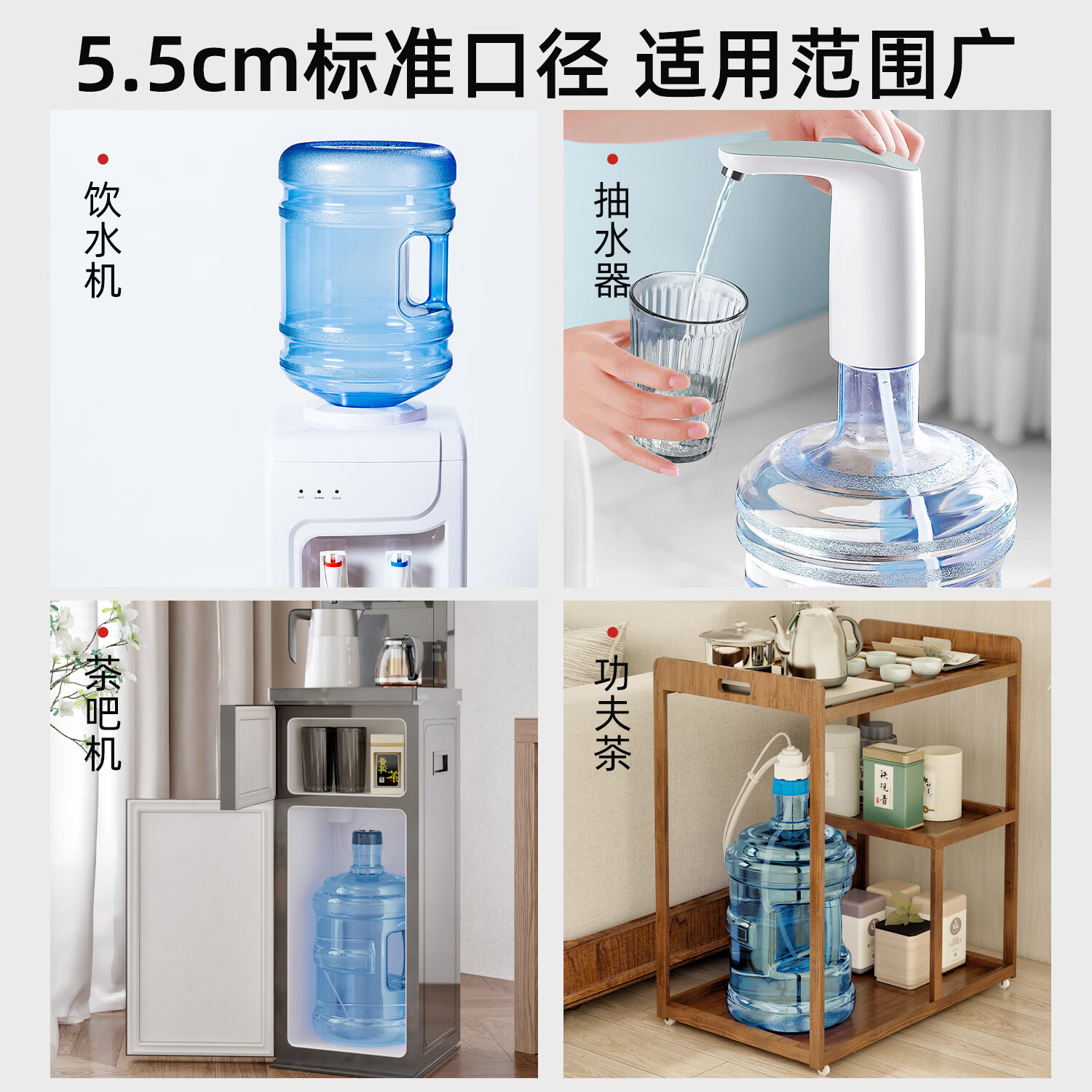 欧乐奇纯净水桶家用储水桶户外饮用水桶广口水桶车载水桶带户外野餐 【特级进口食品级pc钢化料】15升+备用盖
