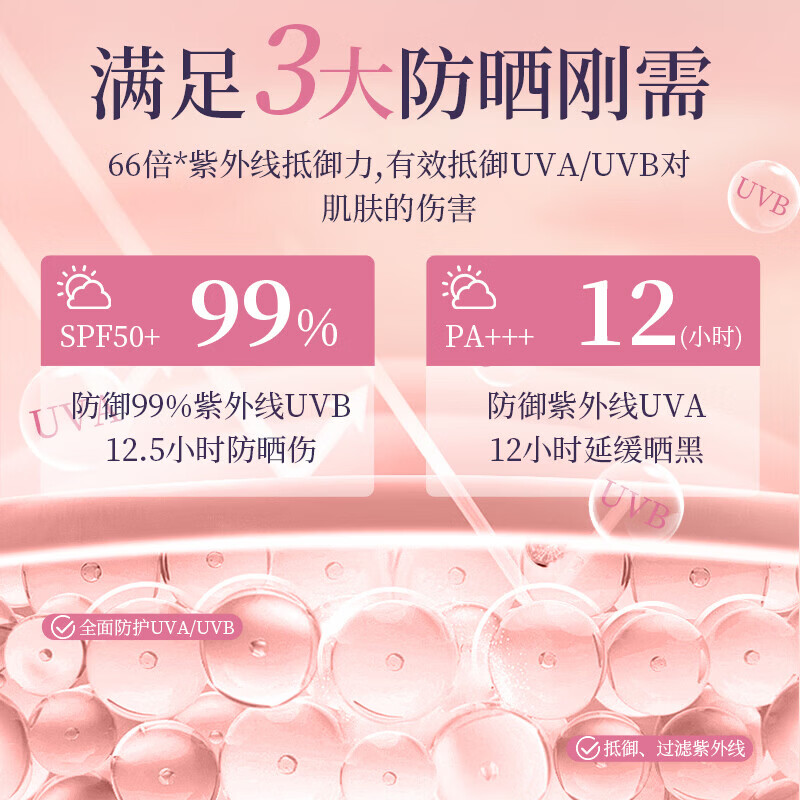 【厂家直发】大头鸟防晒喷雾50倍耐晒清爽不油腻学生军训户外防水 学生防晒喷雾100ml【2瓶】