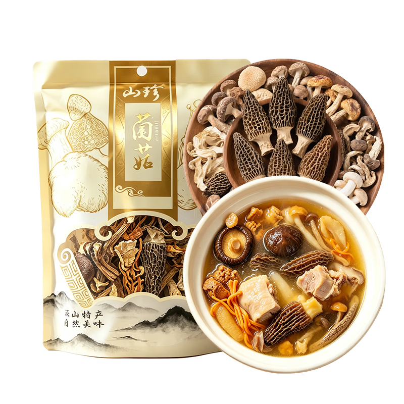 首萃 羊肚菌菇汤包 40g 十味山珍 无熏硫 1.99元 下单 购买件1 - 86线报