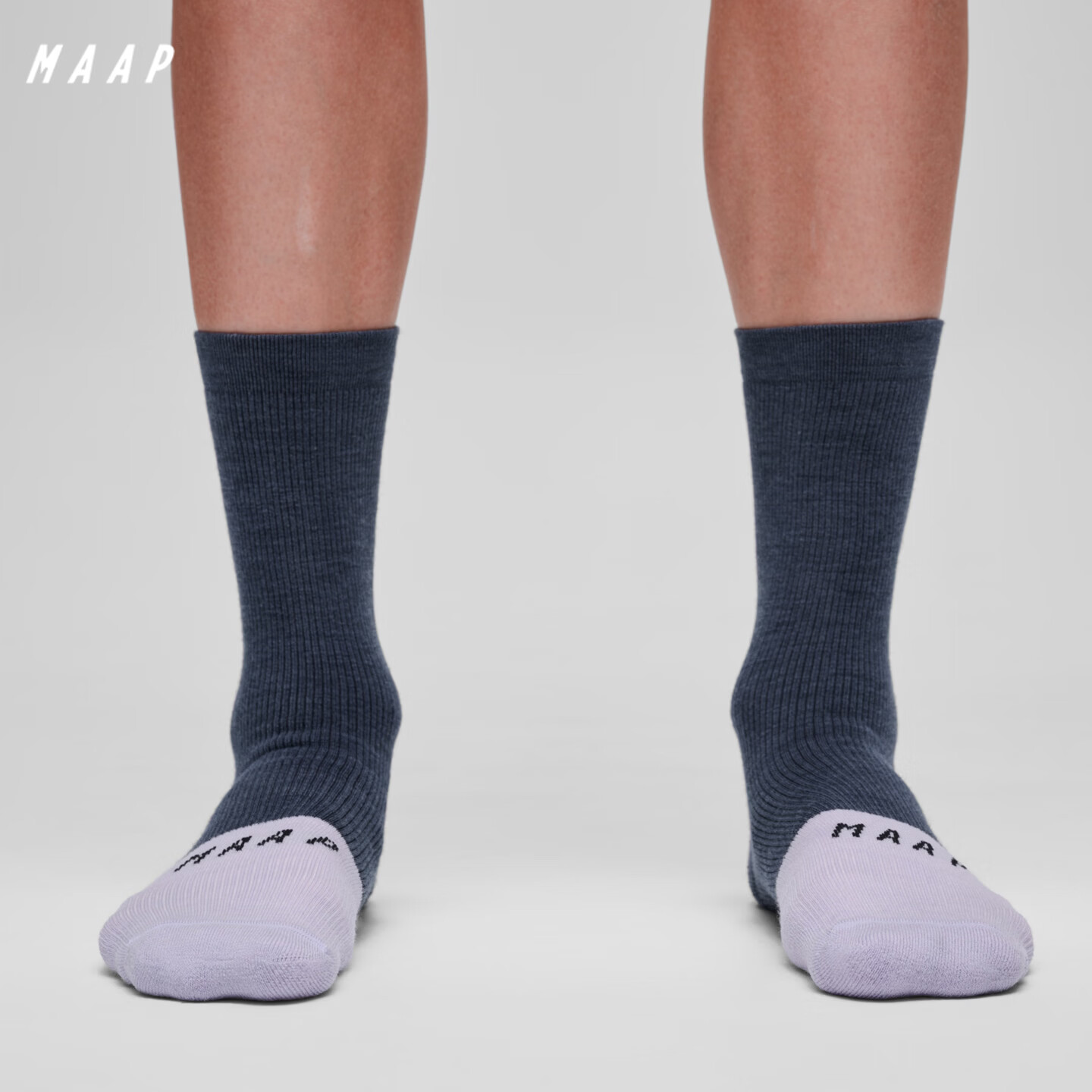 MAAP【新品】Team Merino Sock 骑行袜 碳蓝色 XS