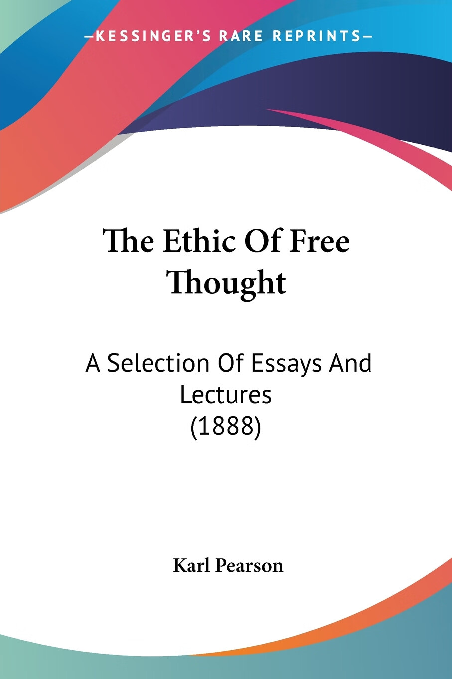 【预售 按需印刷】the ethic of free thought