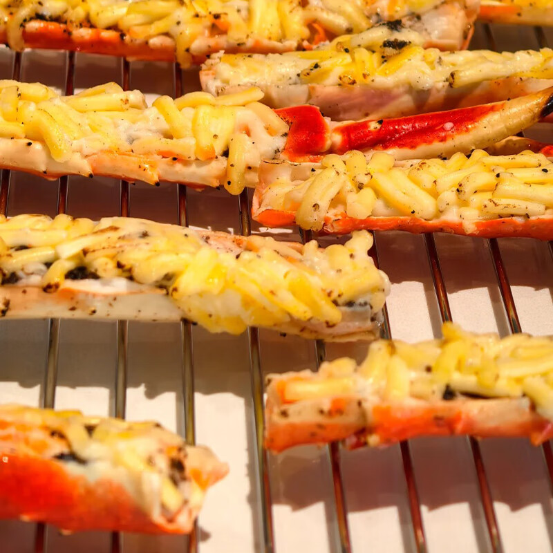 帝王蟹蟹腿540g/盒 黑松露芝士/蒜香帝王蟹腿 熟冻焗帝王蟹腿 黑松露