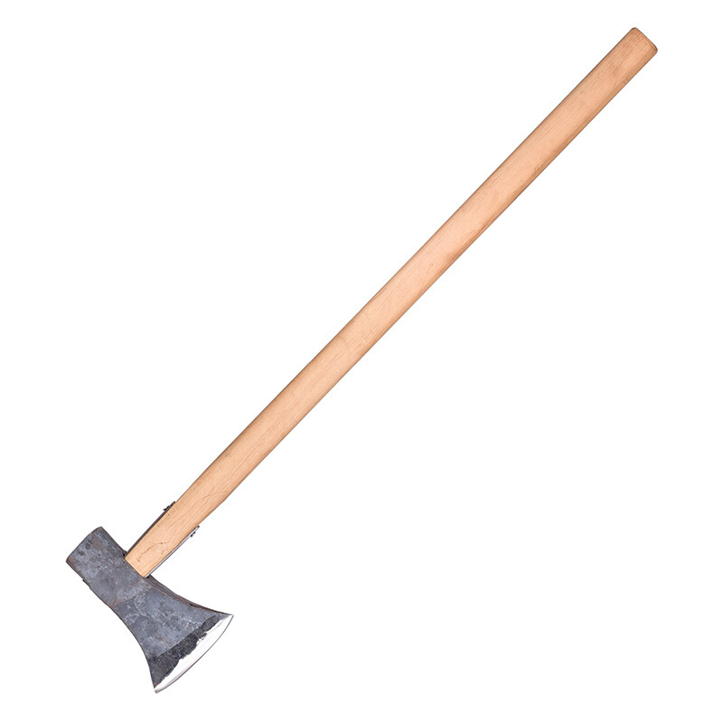 悦常盛全钢手工锻打家用大号劈柴斧头户外多功能树伐木柴大斧头 锻打