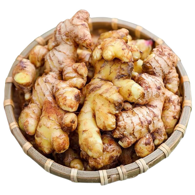 瀚部云南小黄姜农家自种新鲜蔬菜沙地现挖小黄姜 沙姜 月子姜 1kg(2斤