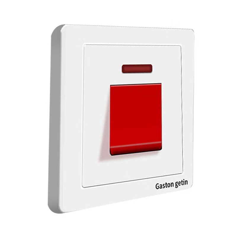 gaston gerin 86型暗装大功率曲架开关电源双断电流45a高功率开关