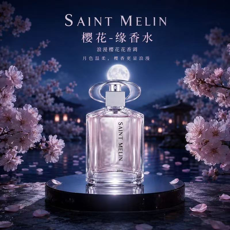 圣美伦(Saint Melin)浪漫女士香水缘香水樱花香调持久淡香自然生日礼物送女友礼物 缘 30ml