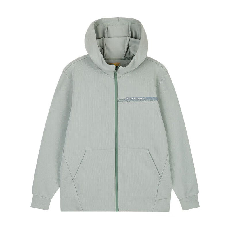361°男装春季新款单风衣宽松休闲运动外套 锌绿552414009A-2 XL