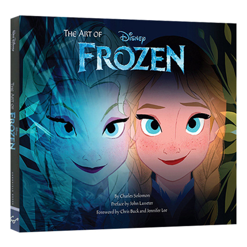 现货 冰雪奇缘设定画集 官方动画册 英文原版the art of frozen 精装