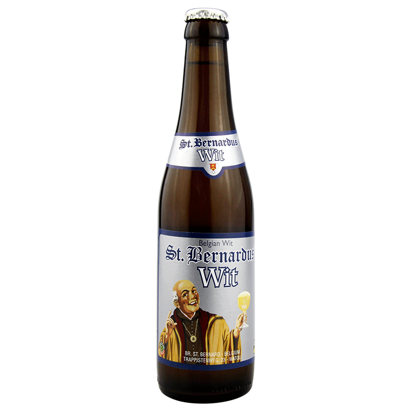 圣伯纳（StBernardus）比利时啤酒 圣伯纳白啤酒Bernardus Wit  330mL*12瓶