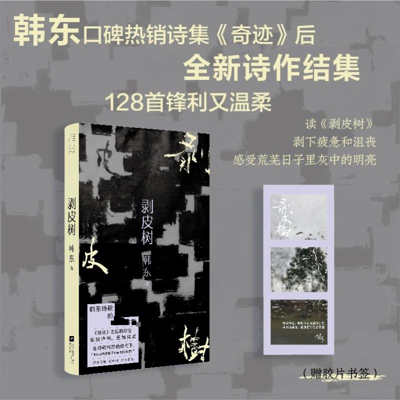 剥皮树 江苏凤凰文艺出版社 韩东 著 凤凰诗库 书籍 图书