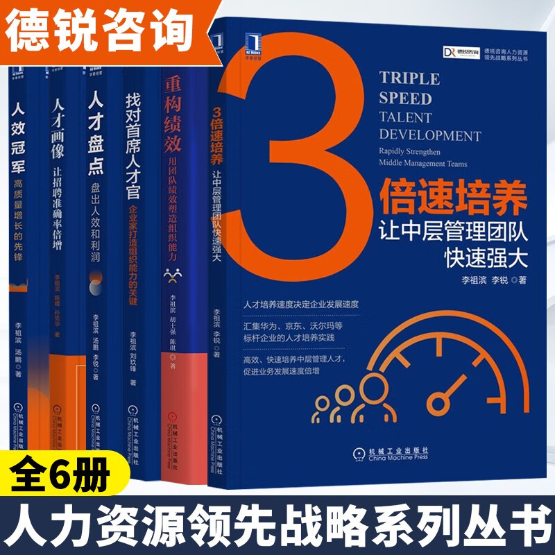 德锐咨询人力资源领先战略 3倍速培养+人