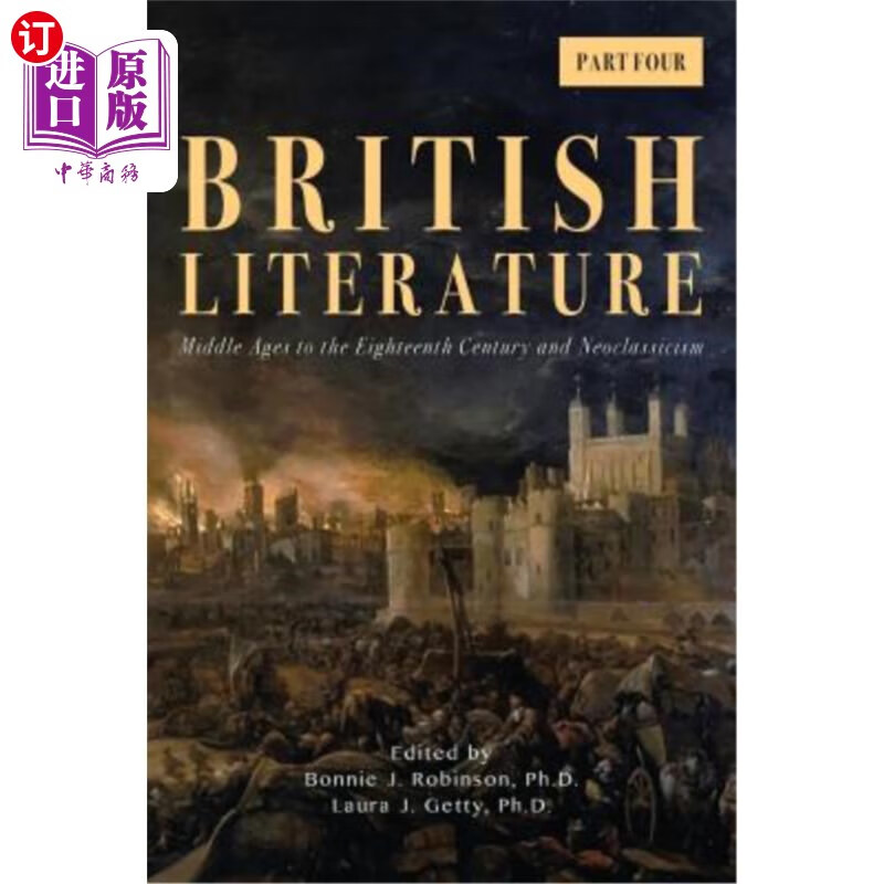 海外直订british literature: middle ages to the eighteenth