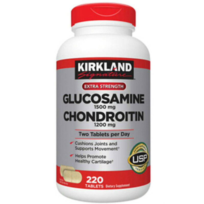 【】美国Kirkland Glucosamine+Chondroitin葡萄糖胺+软骨.