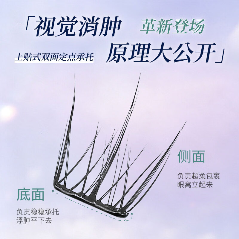 奈小白上贴式假睫毛冰薄荷免胶假睫毛自粘懒人自然眼睫毛舒适素颜新手 【肿眼泡提拉】长款冰薄荷+送嫁接镊子