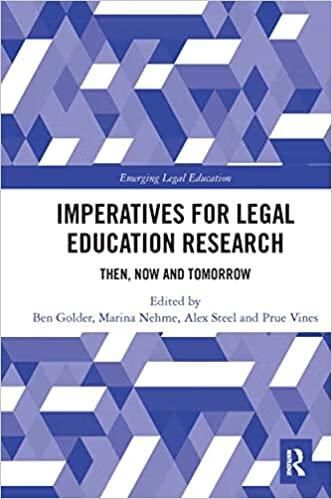 预订imperatives for legal education research: then