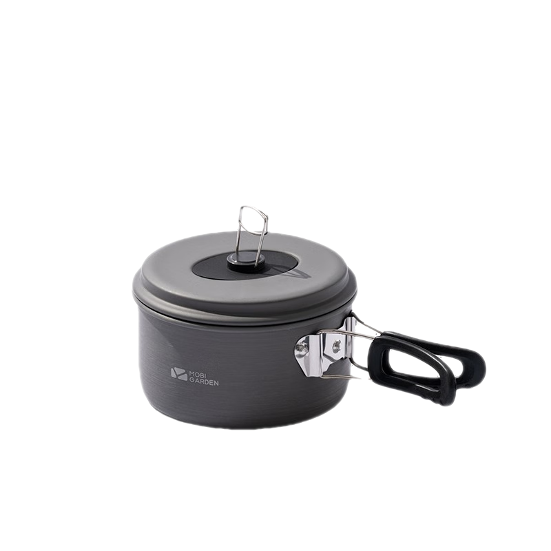 牧高笛 牧高笛  野炊鍋具火鍋戶外露營野餐鋁合金便攜野營炊具鍋具煎鍋 NX20666023極宴單鍋2.2L