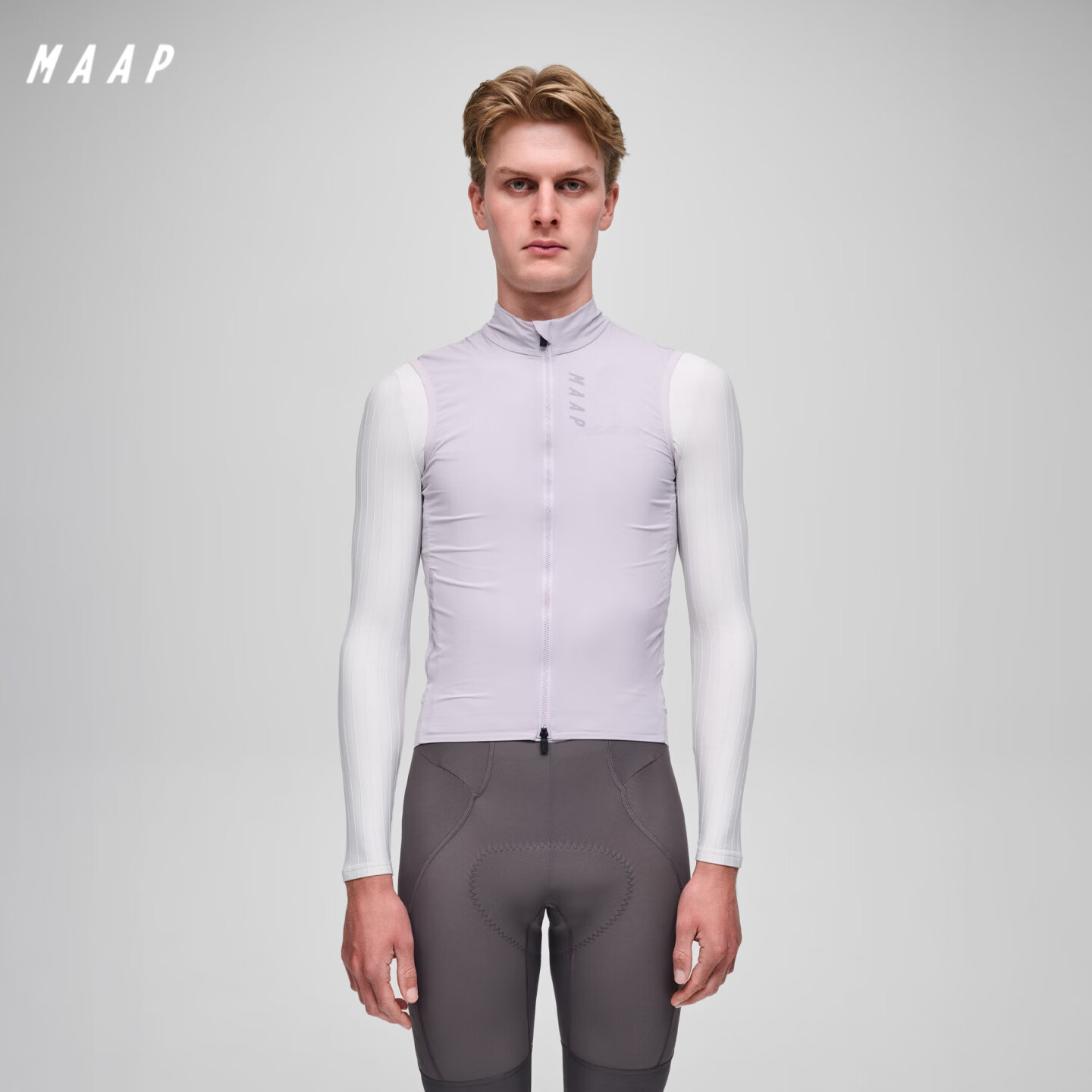 MAAP【新品】男士 Team Flow Vest 骑行马甲 柔雾紫 M