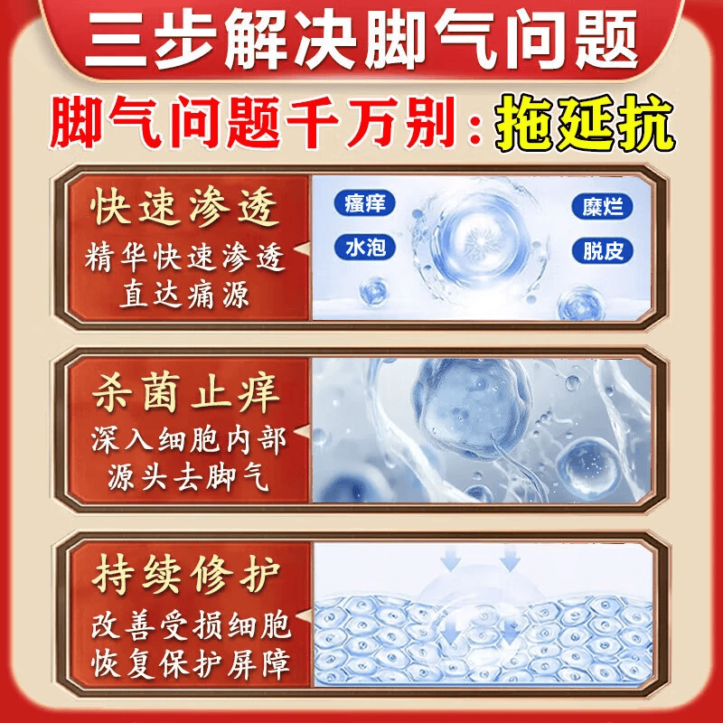 [达克宁]硝酸咪康唑乳膏 治脚气药止痒脱皮烂脚丫真菌感染根药治真菌感染起小水泡痒脱皮药(发货特效) 2%*20g 1盒装 【多盒优惠推荐】