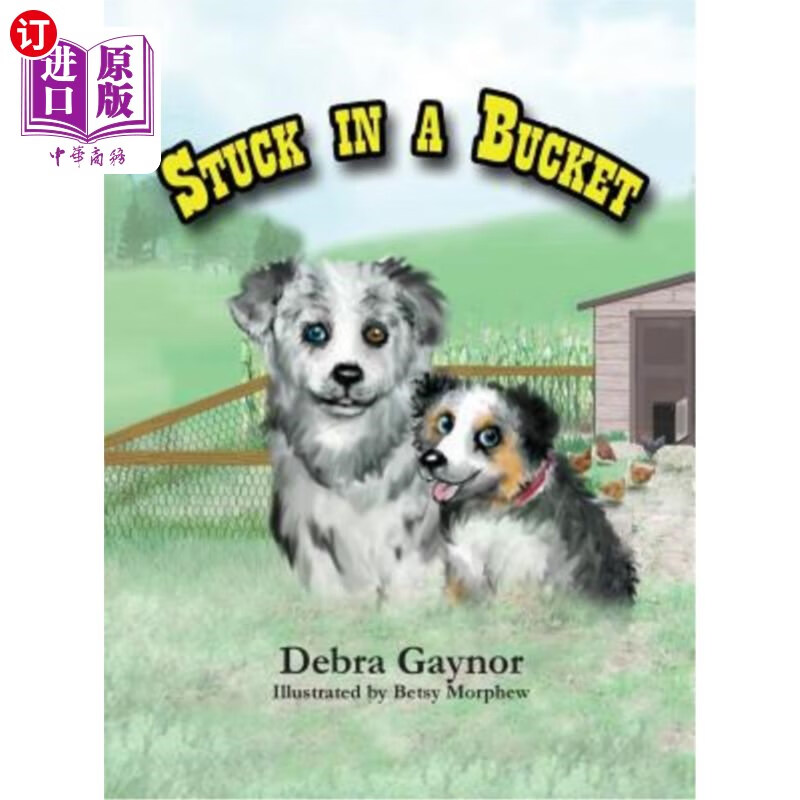 海外直订stuck in a bucket 困在桶里