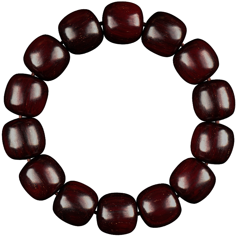 彌佑閣正宗野生多金星小葉紫檀手串 高油老料男女款紫檀佛珠手鏈 收藏級(jí) 高密多金星 14mm*16顆