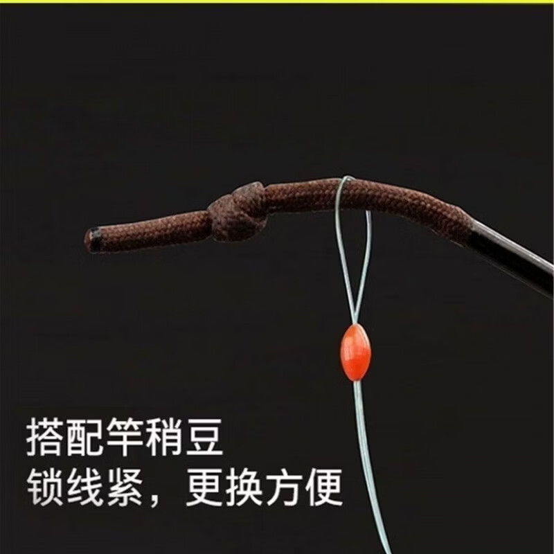 TULX22大力马主线PE编织线成品线组钓大鱼巨物手工制作钓鲤鱼鲢鳙草鱼 4.5 米【5卷 装】不带钩 2.0#大力马拉力15斤