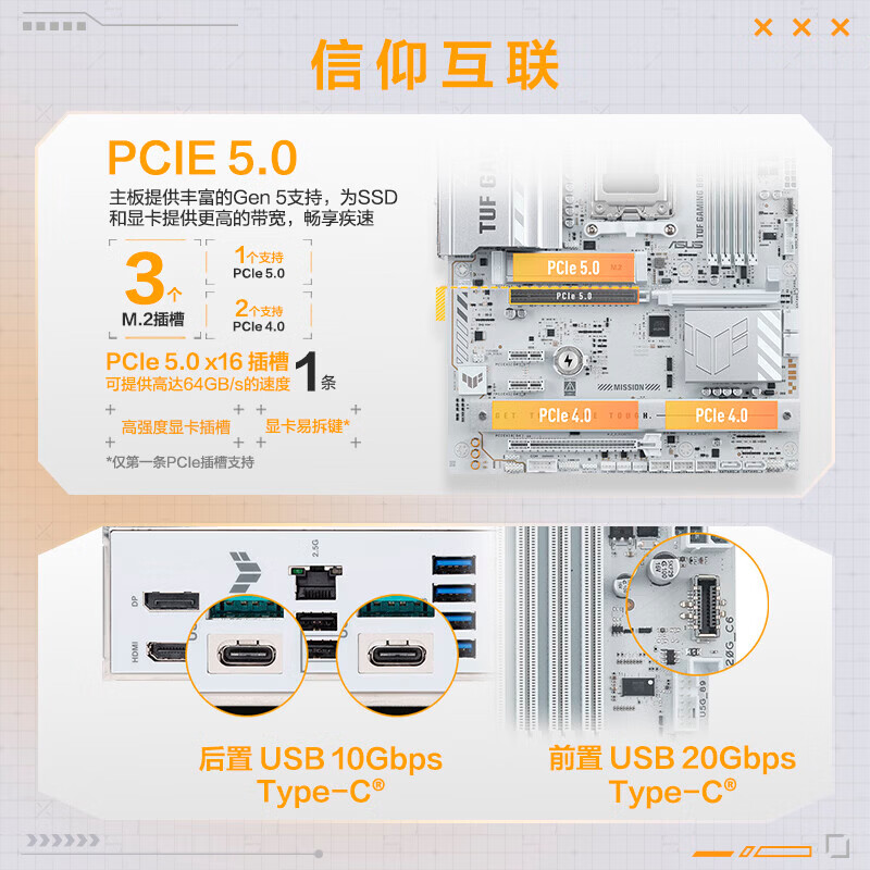 华硕 TUF GAMING B850-PRO WIFI7 W NEO 图 5