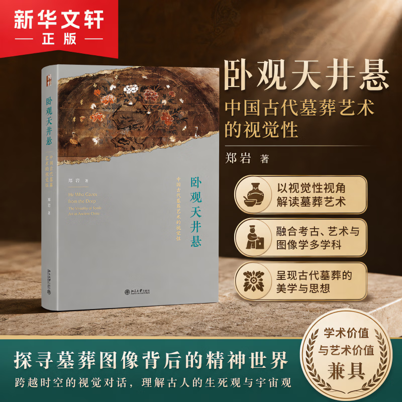 卧观天井悬中国古代墓葬艺术的视觉性 郑岩 著 精装 北京大学出版社 书籍 图书