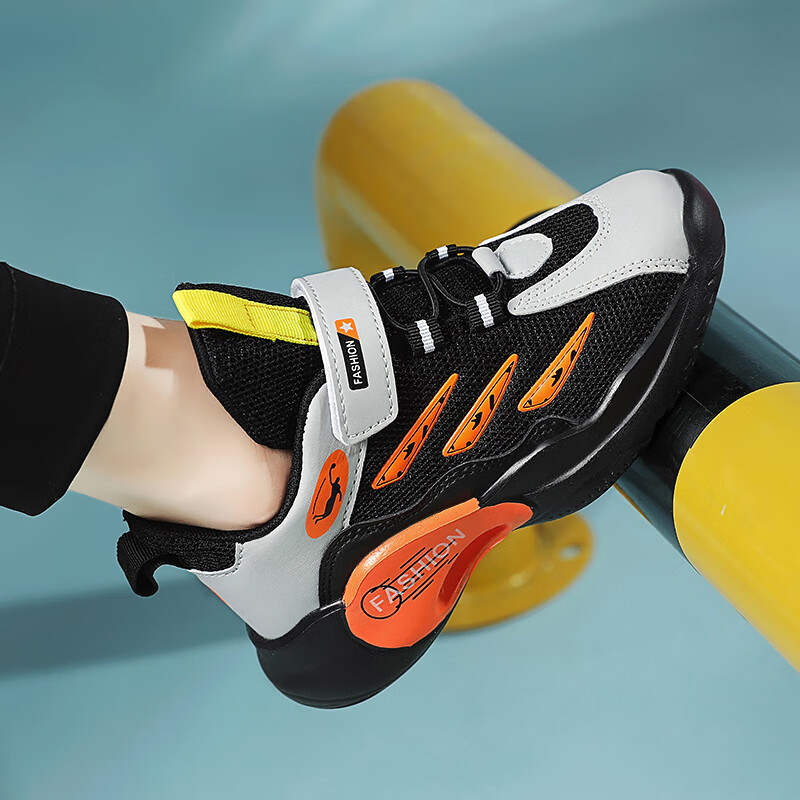 乔丹格兰(joedongolan)品牌品牌断码男童运动鞋夏季网面透气儿童篮球