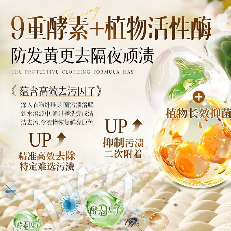 胖东来同款酵素洗衣液多效清洁持久留香除螨柔顺内衣洗衣液代购 【英国进口丨3瓶装30斤】100抑菌除螨 京东线上商城-金榜第一TOP1