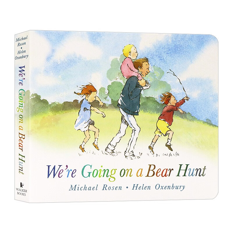 英文原版绘本We’re Going on a Bear Hunt 我们一起去猎熊纸板书 廖彩杏书单