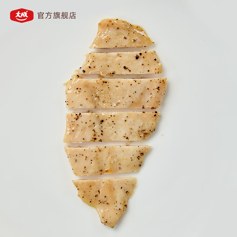 大成香煎鸡排早餐半成品鸡胸肉空气炸锅食材速食鸡排烧烤三明治鸡肉扒 (10片)蜜汁黑椒360g*2【福布斯中国年度影响力产品】