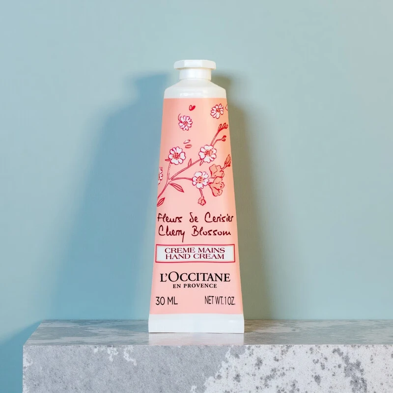 欧舒丹(L'OCCITANE)护手霜30/75/150ml乳木果杏仁樱花玫瑰橙教师节日礼物 甜蜜樱花30ml