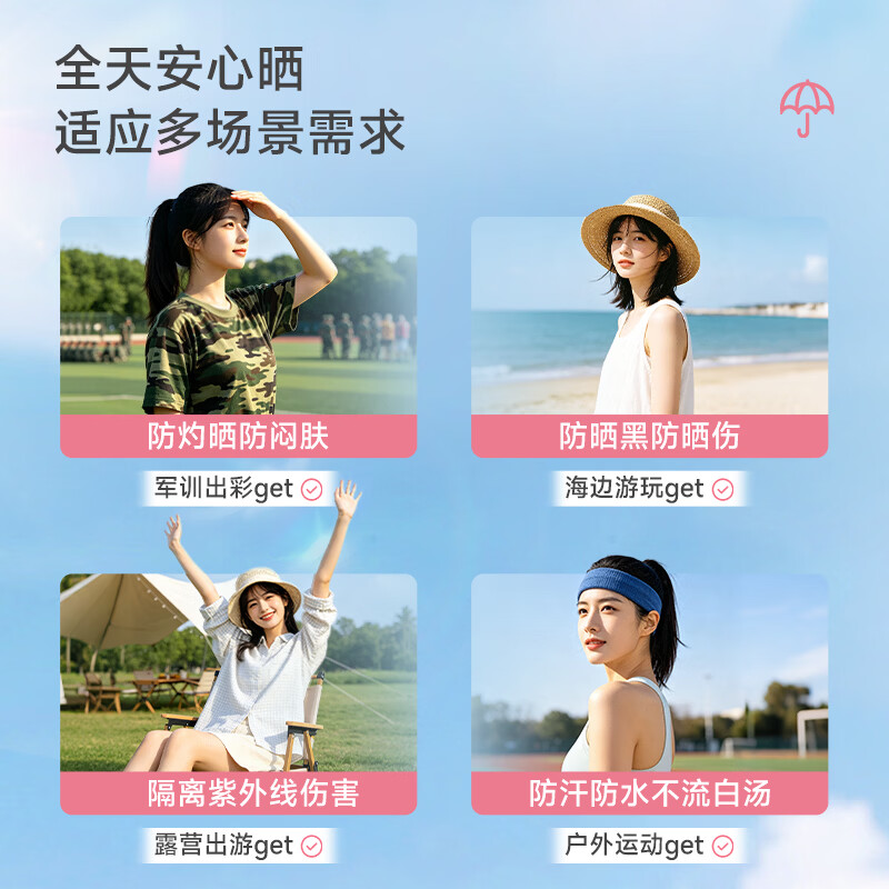 花园备忘录防晒ma花园防晒ou花园防晒me花园防晒防紫外线抗氧学生防晒霜 1支装【不划算】