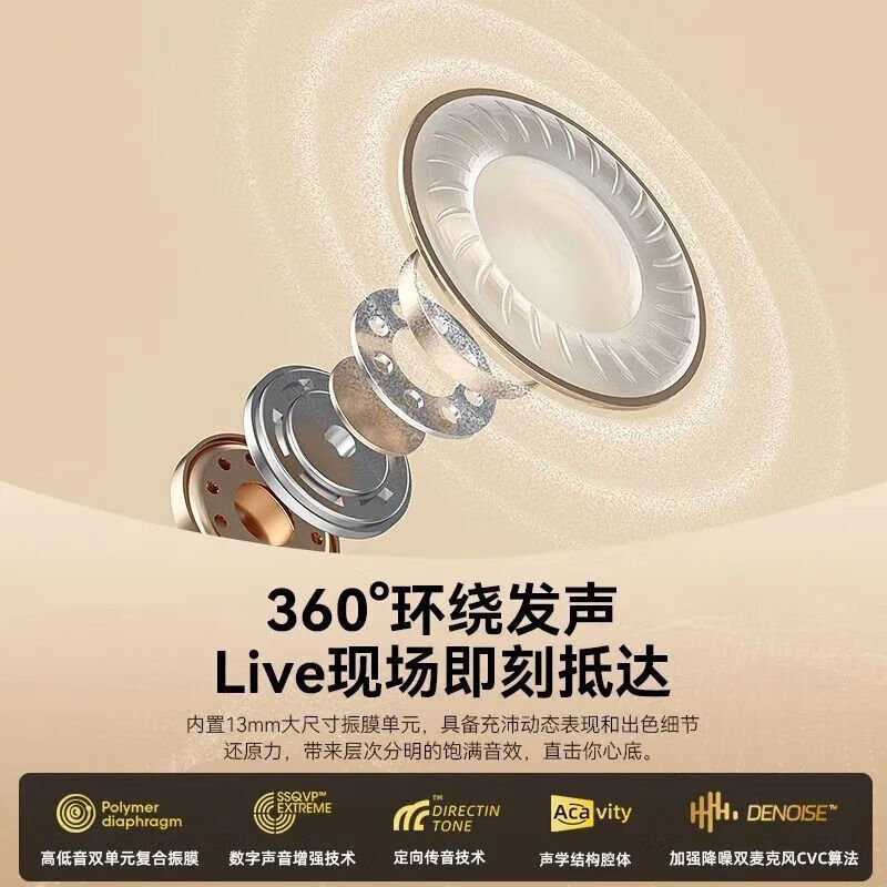 【甄选直发】蓝牙耳机半入耳式降噪运动跑步高音质高颜值双耳真无线超长续航男女学生党X8 白色【舒适入耳不漏音+万元杜比震撼音】