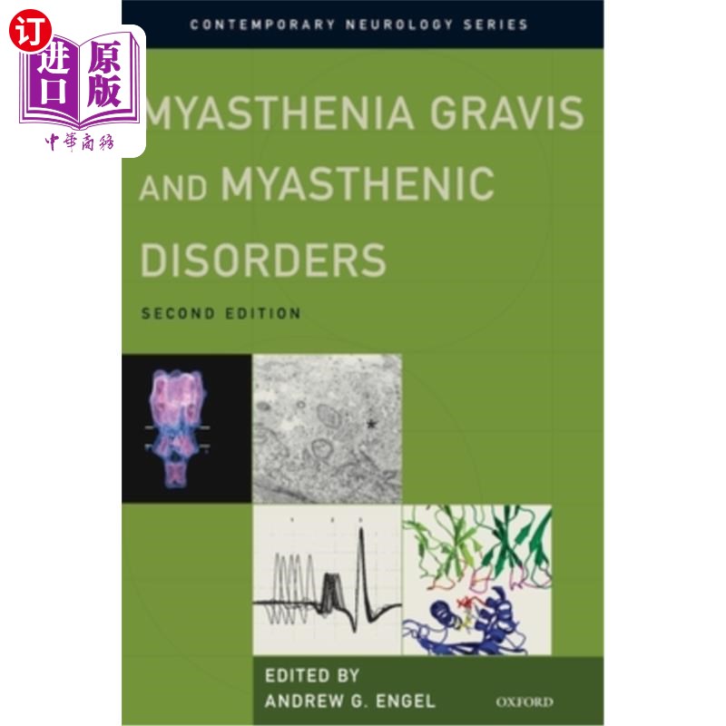 海外直订医药图书myasthenia gravis and myasthenic disorders 重症