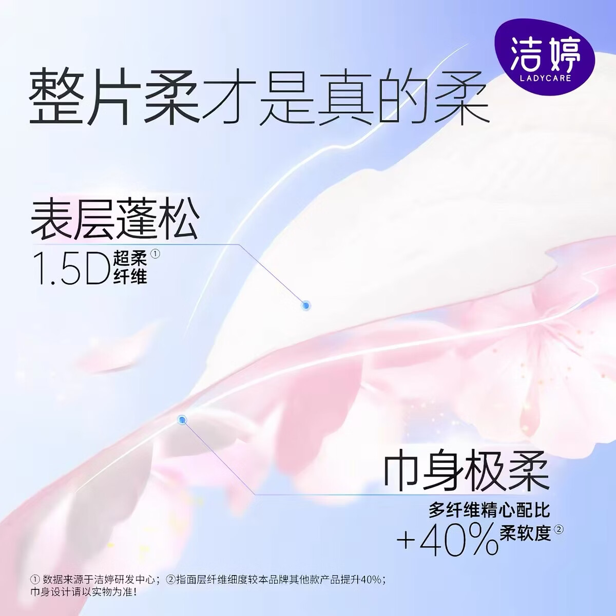 洁婷卫生巾樱花极薄透气甜睡姨妈巾组合装72片瞬吸干爽 【樱花极薄】日夜组合72片