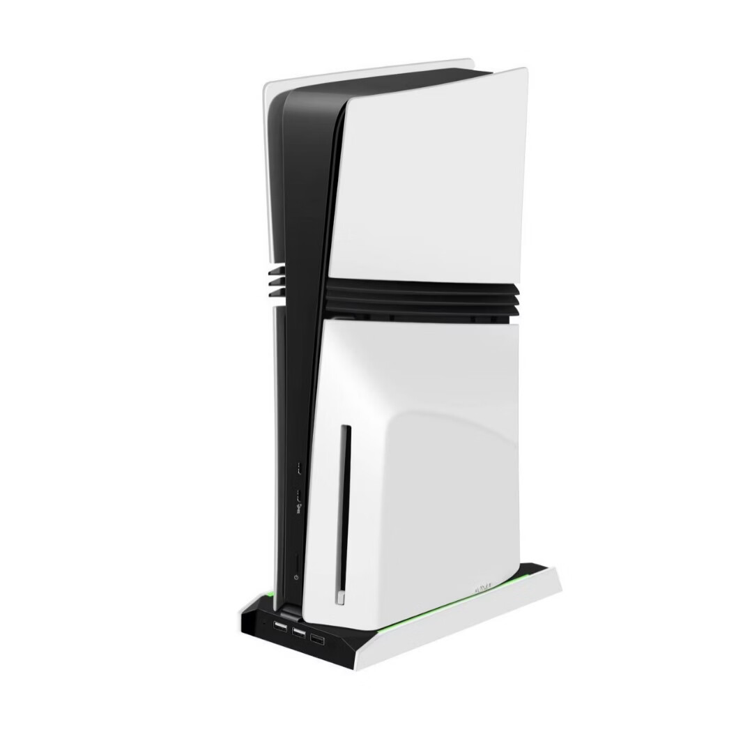 掌汇适用PS5SLIMPRO主机通用RGB散热底座直立支架P5散热风扇游戏配件 PS5/SLIM/PRO三款主机用散热底座