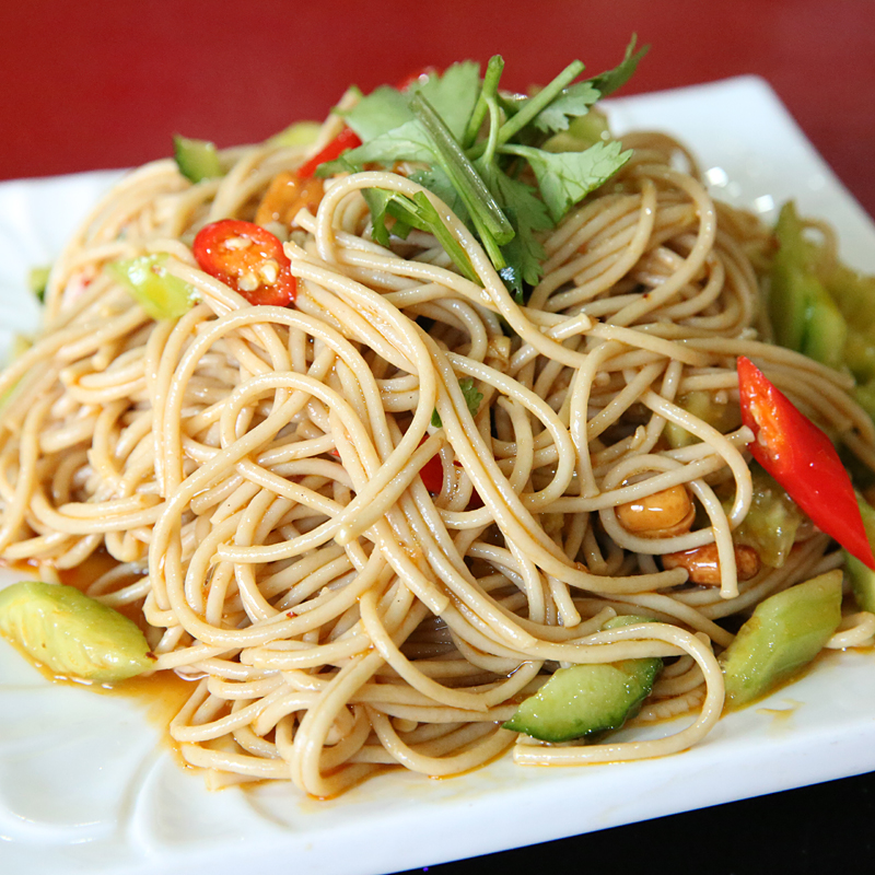 宜享健康莜面方便面内蒙特产粗粮莜麦杂粮速食莜面面条免煮10包