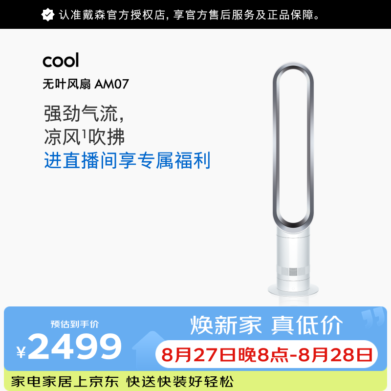 戴森自营电风扇 2699元 - 86线报
