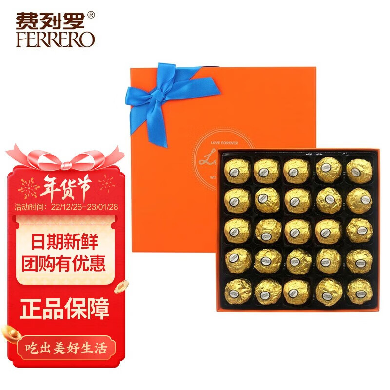 巧克力价格走势及费列罗品牌特色|巧克力历史价格怎么看