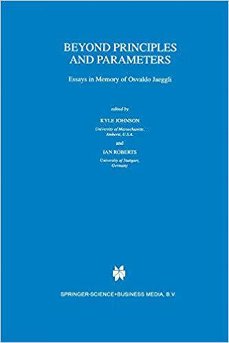 预订 beyond principles and parameters