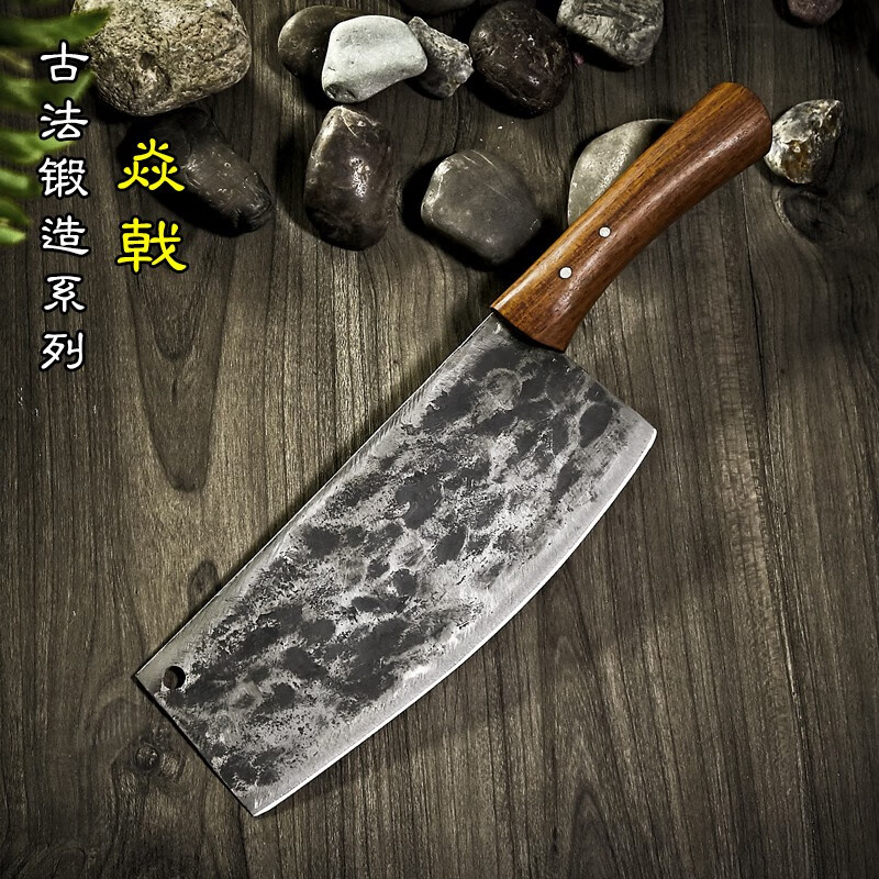 楚家刀:手工制作炮弹壳钢材料菜刀系列推荐