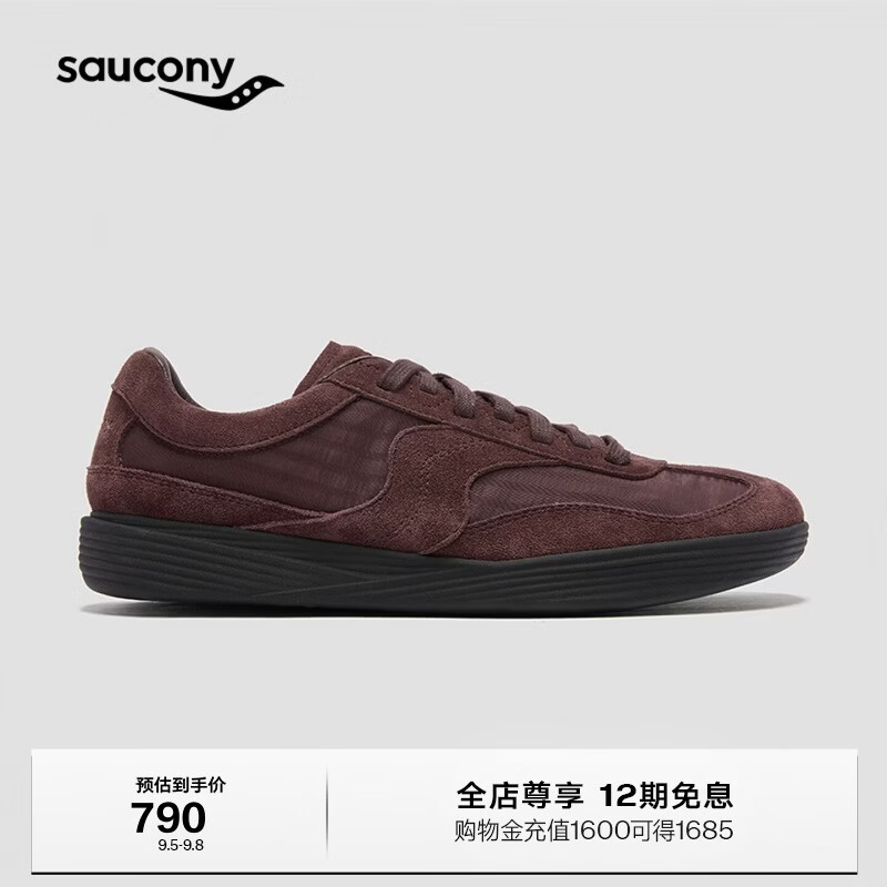 SAUCONY索康尼新品中性26夏季GRIPPER VACATION都市生活休闲鞋 棕 37