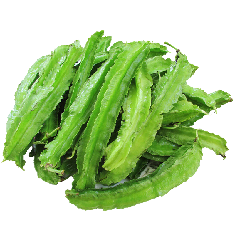 真京海南四角豆 三亚特产新鲜采摘热带蔬菜四棱豆龙角豆龙豆 嫩绿2斤装