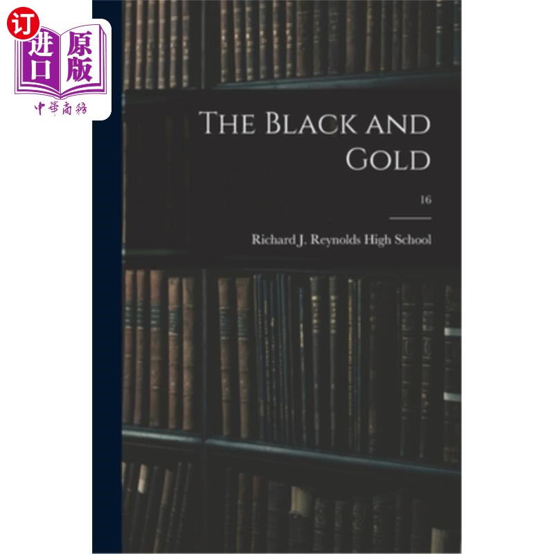 海外直订the black and gold; 16 黑色和金色;16