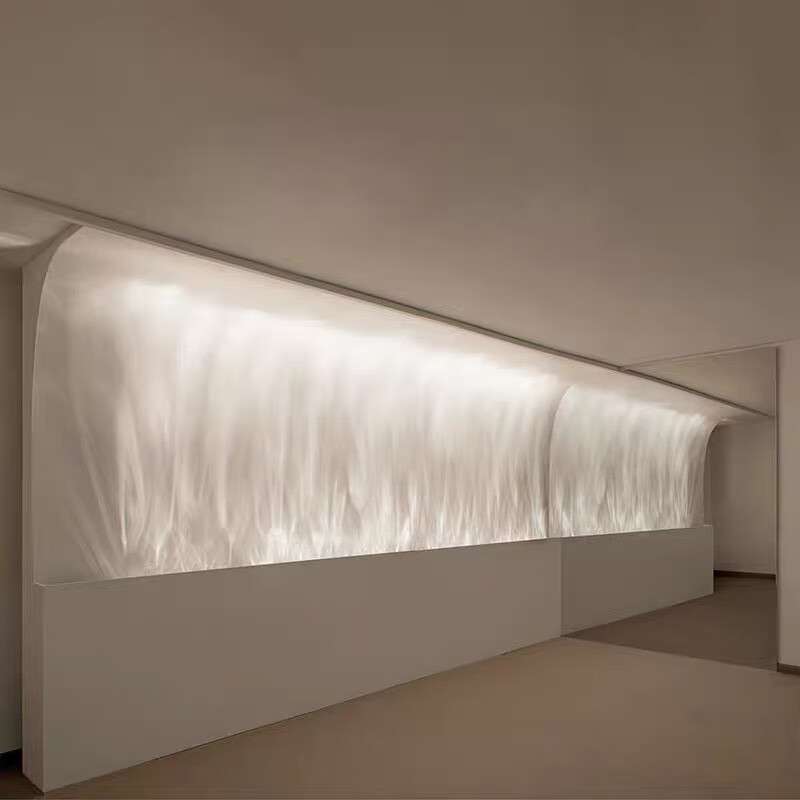 水纹灯3d动态洗墙灯投影led客厅酒吧壁灯ktv网红背景墙装饰氛围灯